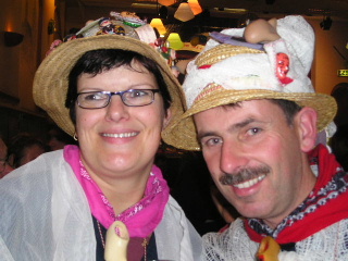 rene en anja ooms op de carnaval