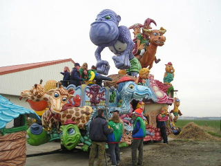 opstellen bij Harry de Wit