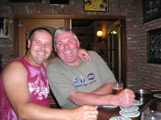 Leon de Bruijn en Ad Denisse