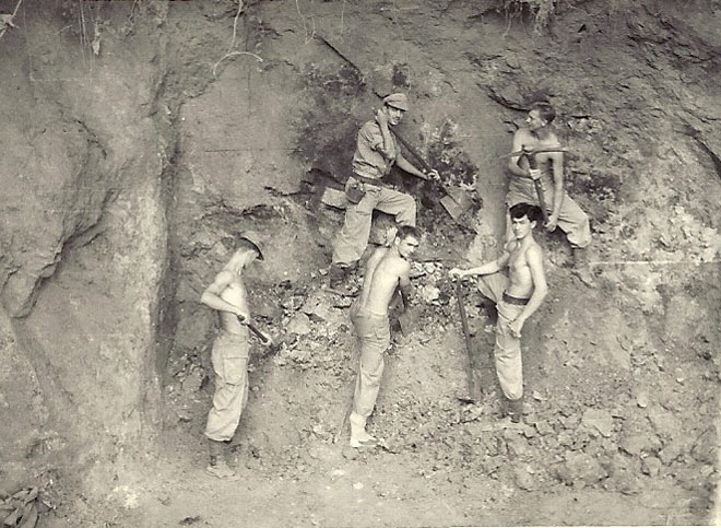 commandopost uithakken