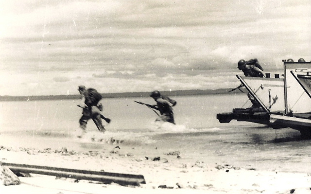 landing vanuit zee in de oorlog