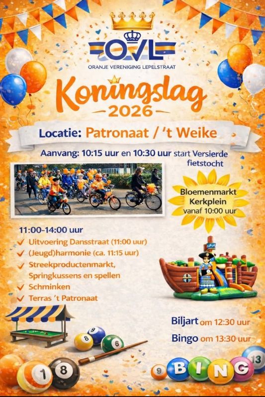 oranje vereniging lepelstraat