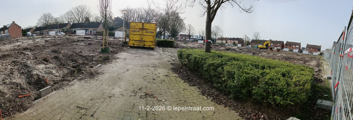 woningen slopen in Lepelstraat